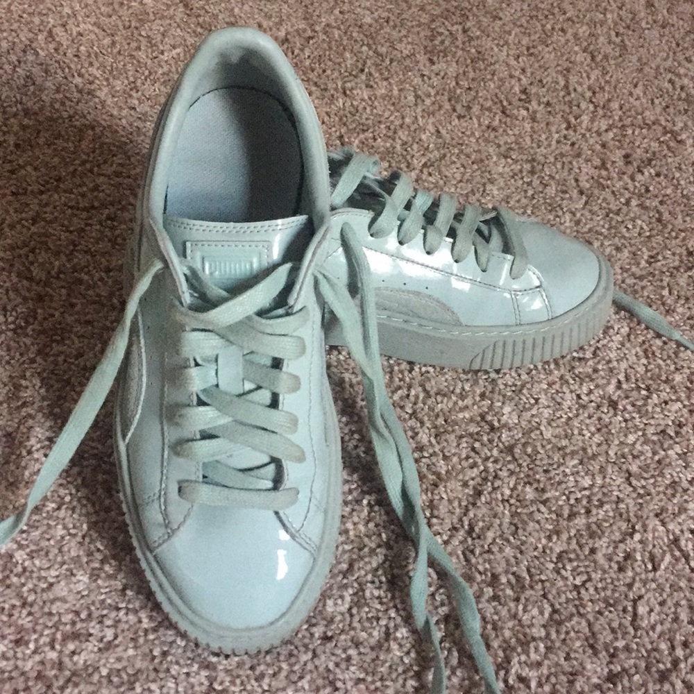 ❌SOLD❌ Puma Basket Vinyl Shoes